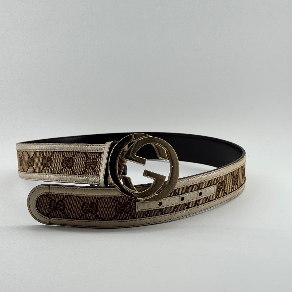 Gucci Monogram Belt